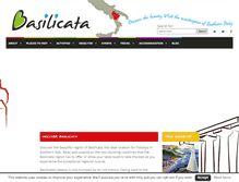 Tablet Screenshot of discoverbasilicata.com